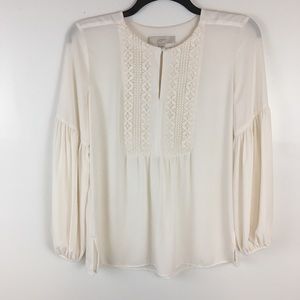 Loft Embroidered Blouse - Small
